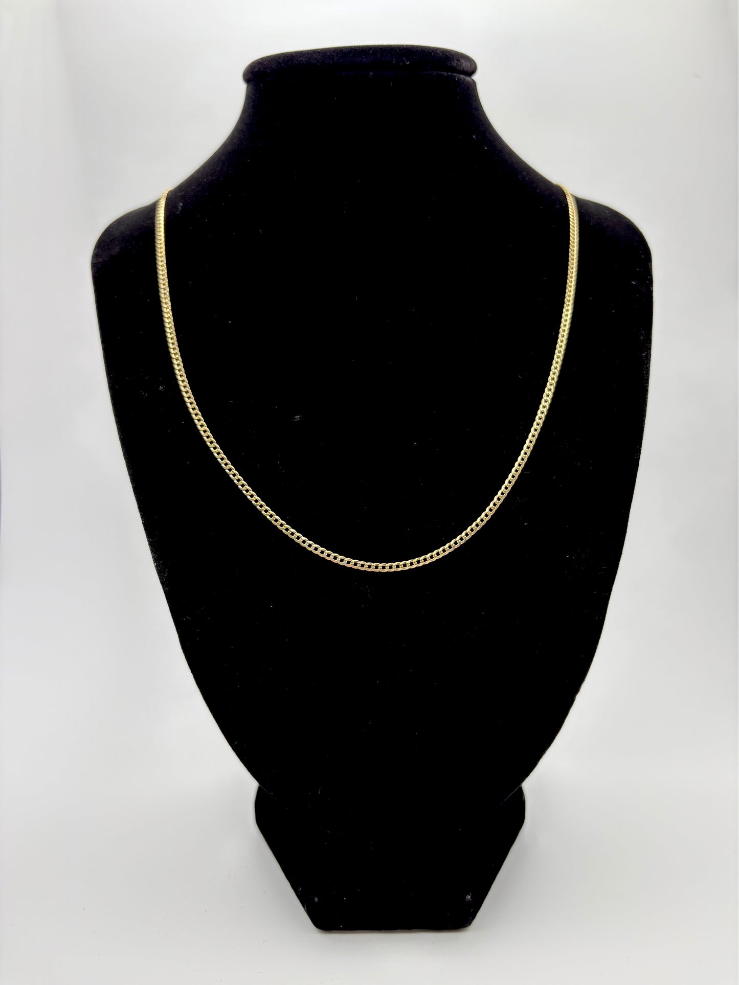 Curb link chain 24”x2mm