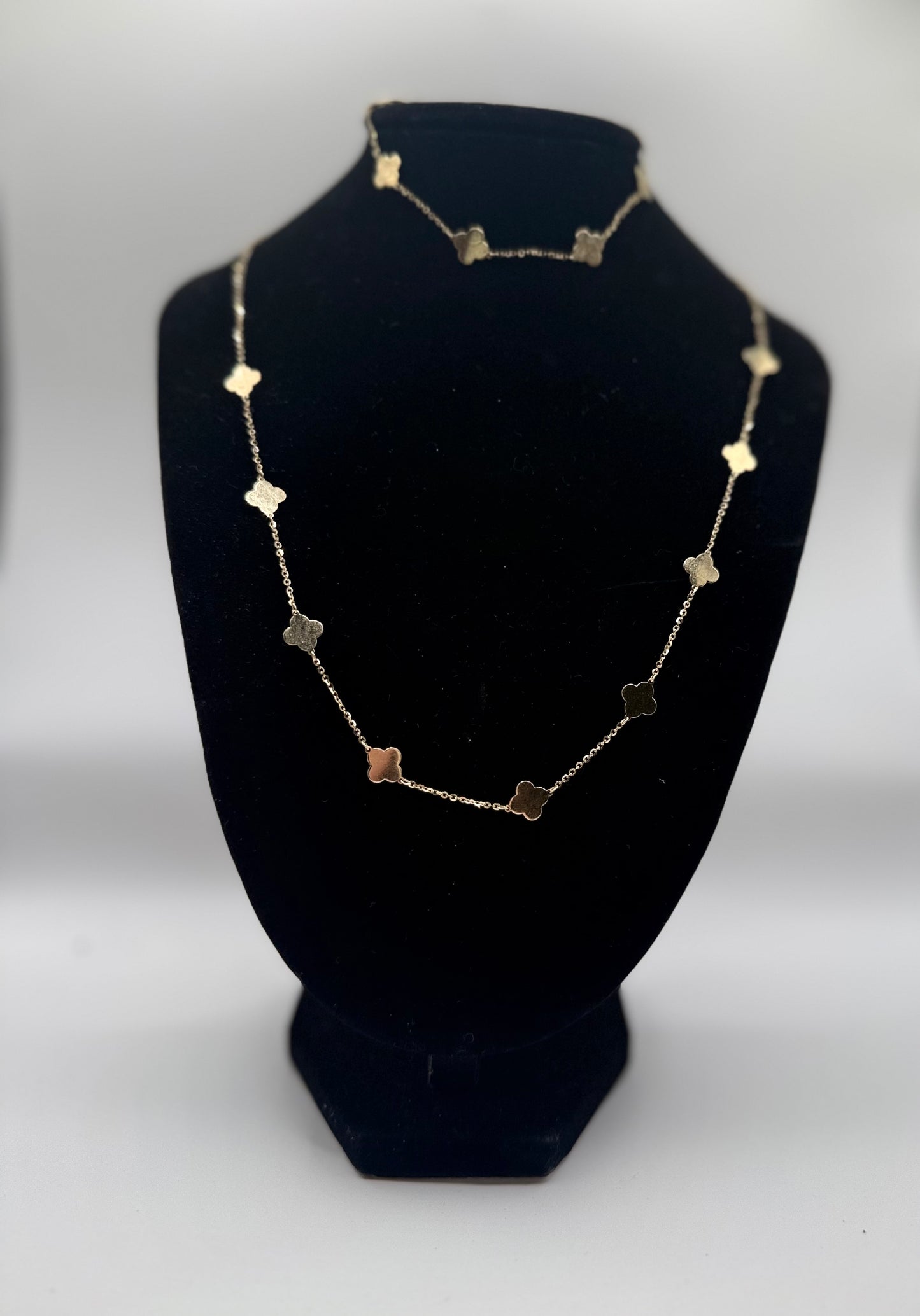 Flower set gold 14k