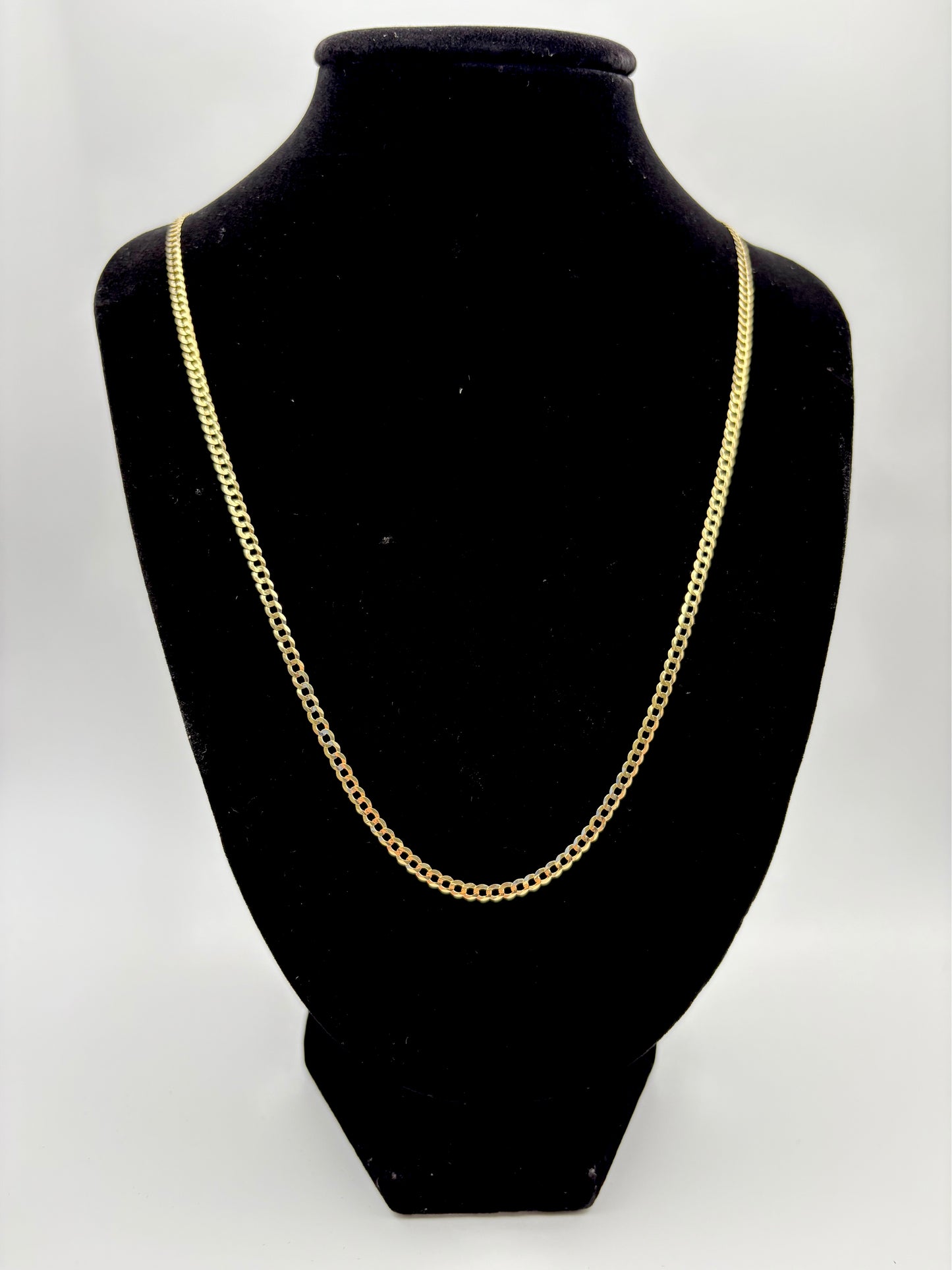 Curb link chain 10k 18”x3mm