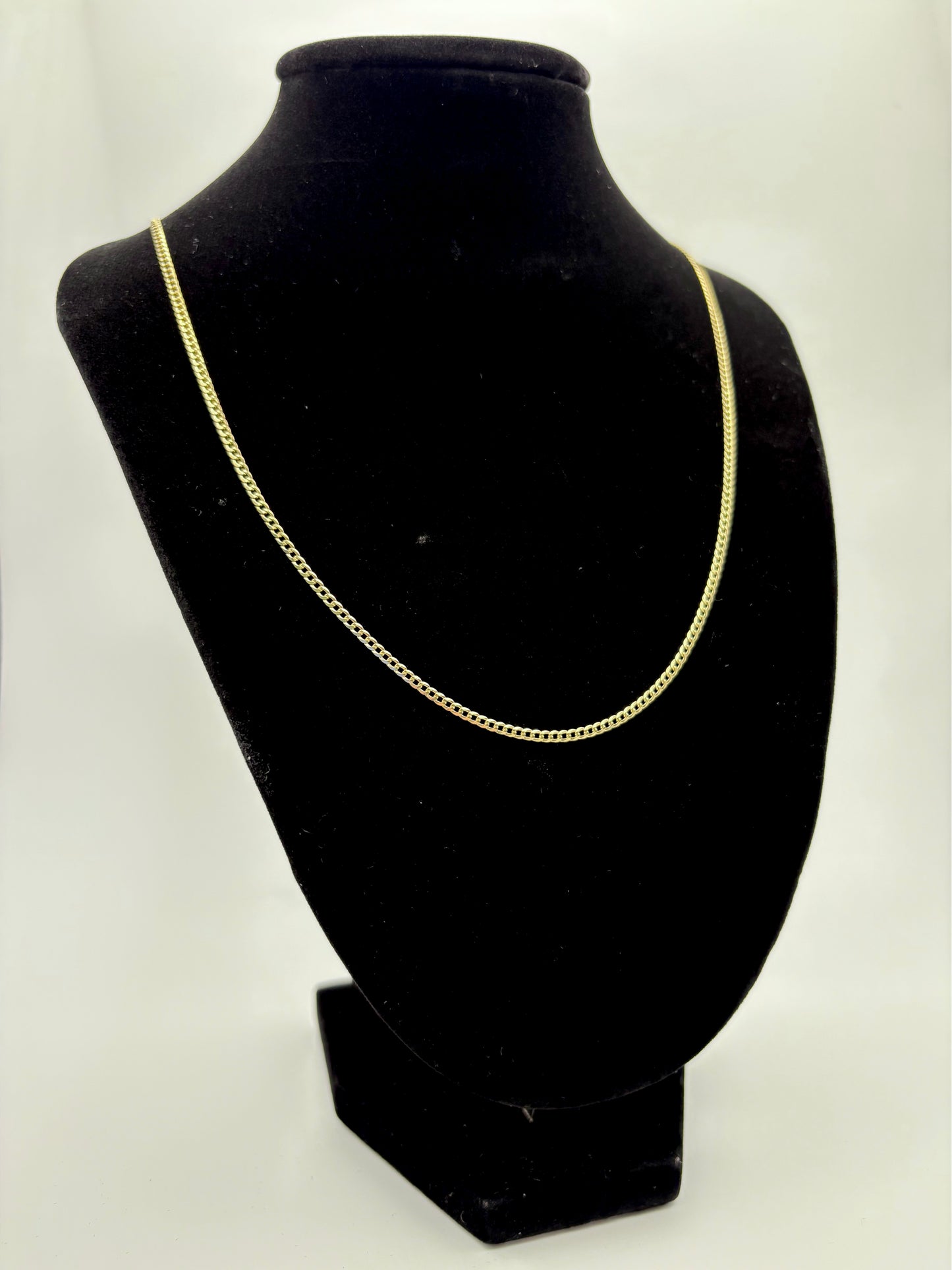 Curb link chain 22”x2mm