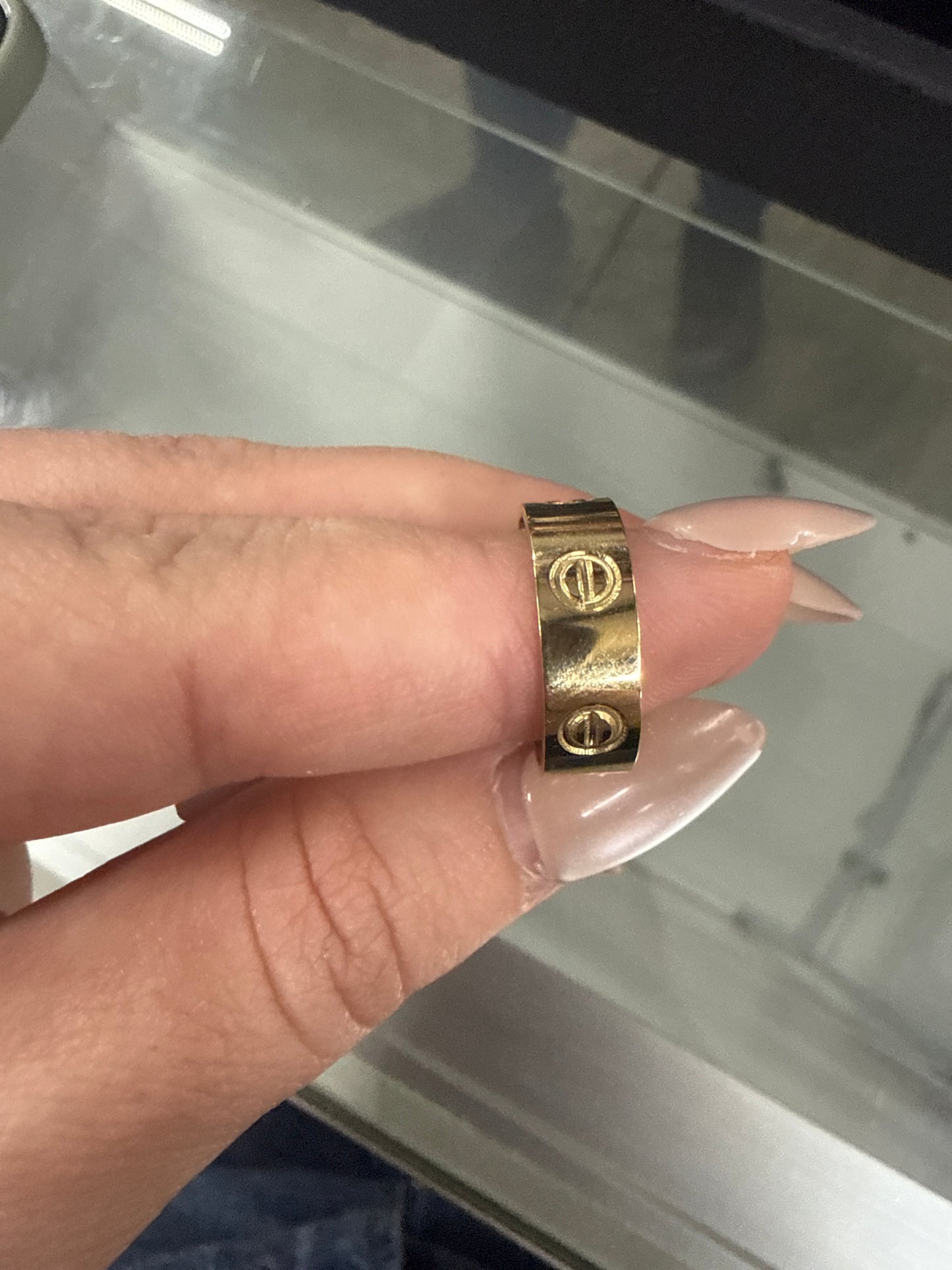 Argollas y anillo