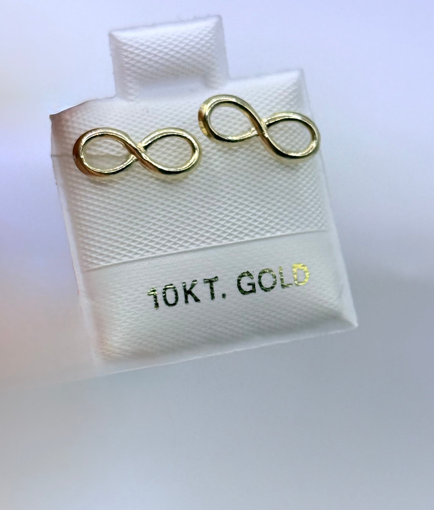 Infinity earrings 10k