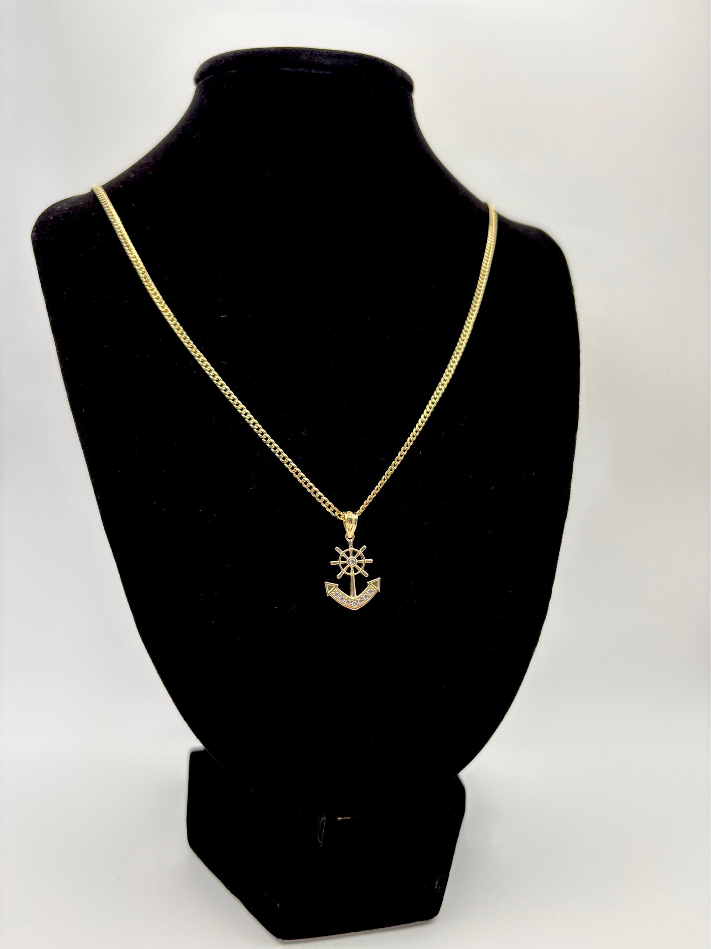 Anchor rudder pendant 10k