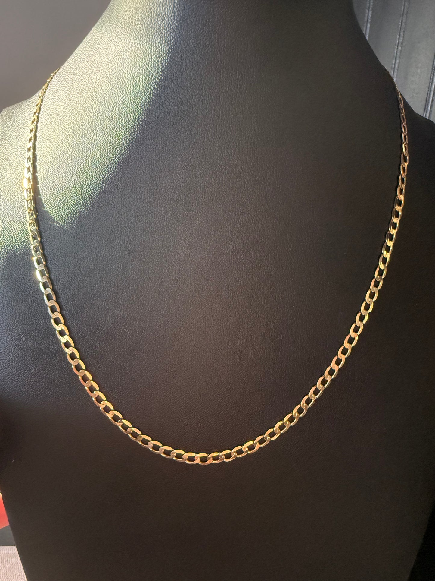 Curb link 20”x4mm 10k