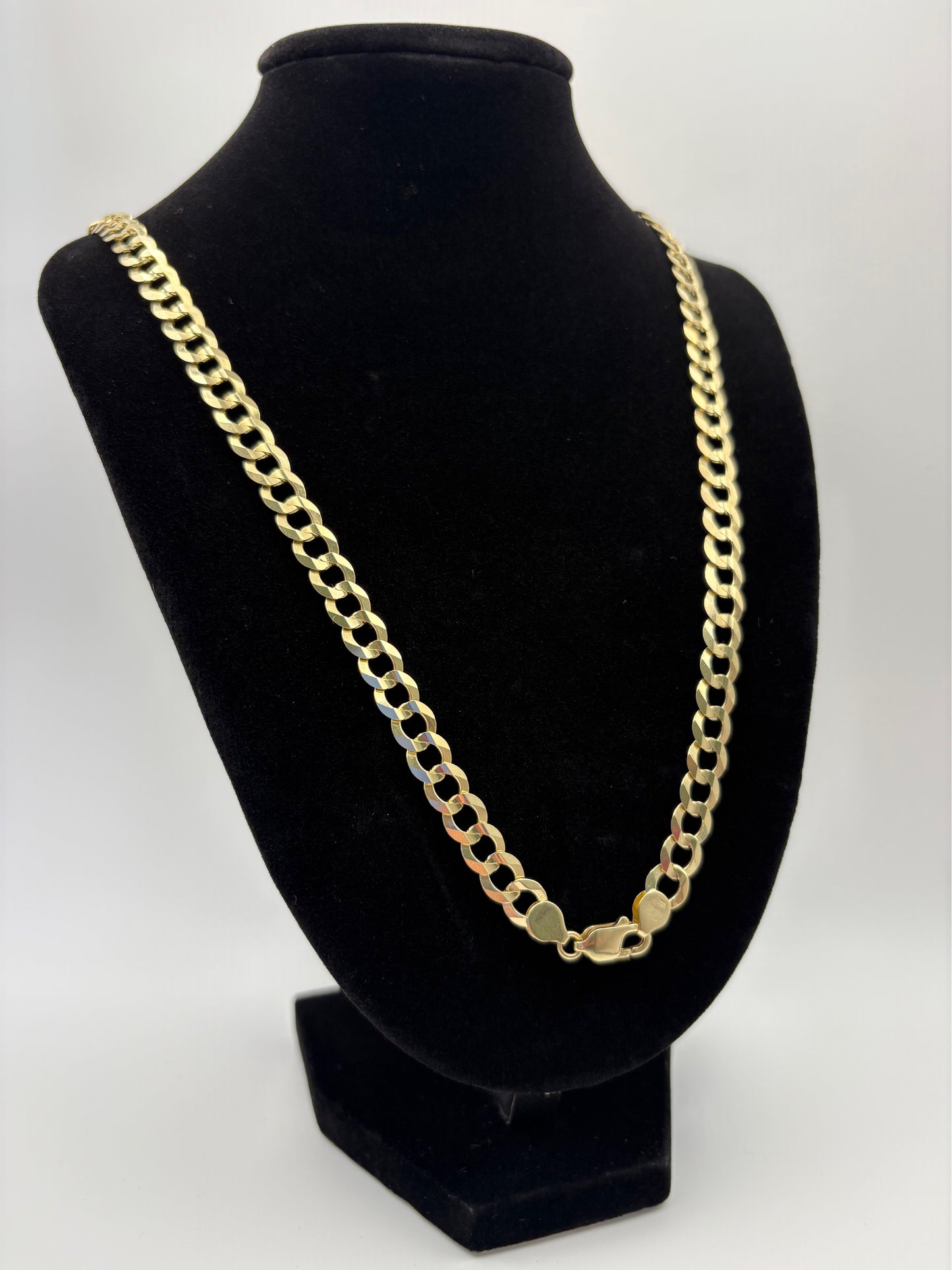 Curb Link Chain 10k
24”x7mm