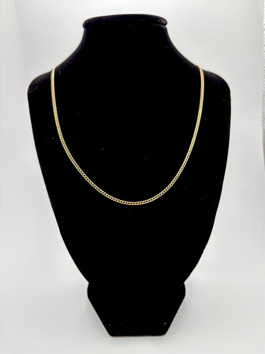 Curb link chain 24”x2mm