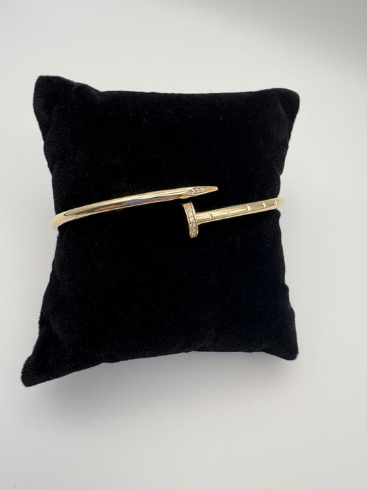 10k Semisolid Nail (women’s bracelet)