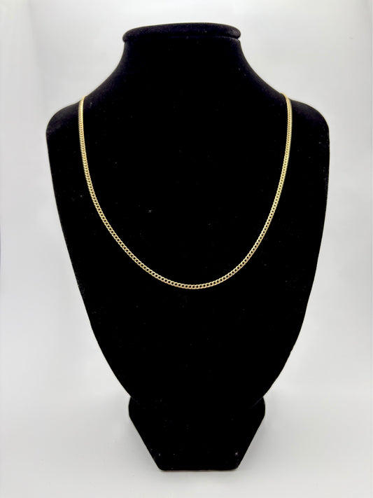 Curb link chain 22”x2mm