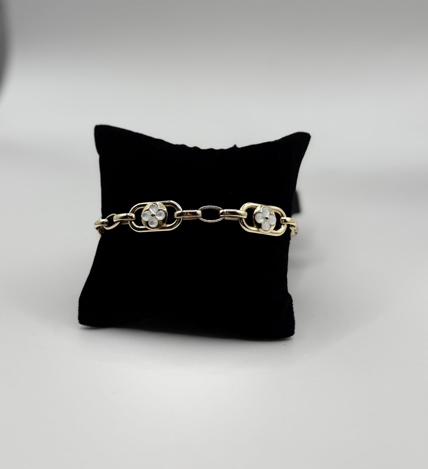 Bracelet flower LV 10k