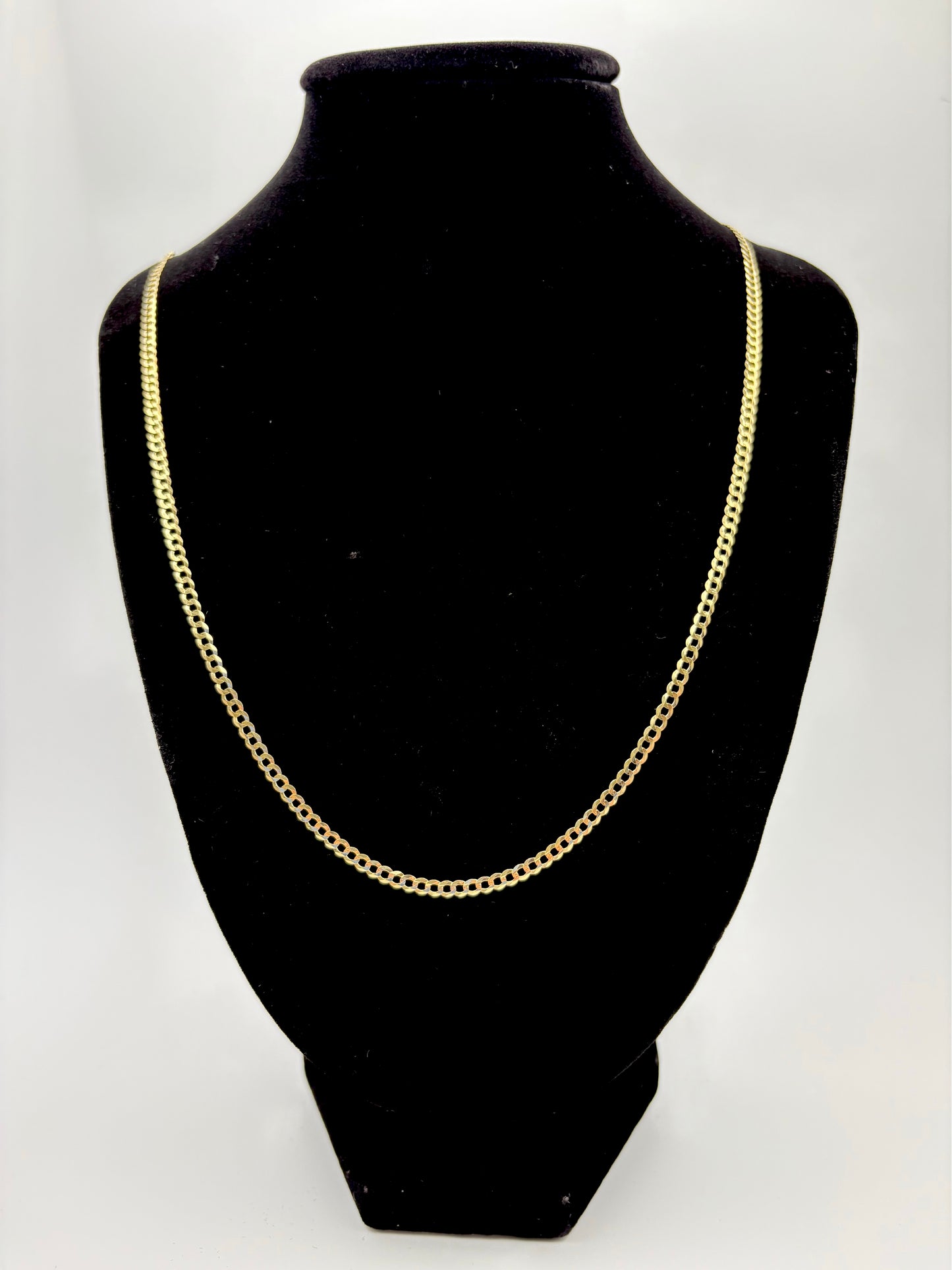 Curb link chain 10k 18”x3mm