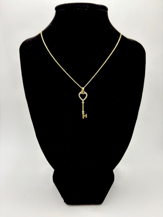 Key Heart Chain 10k