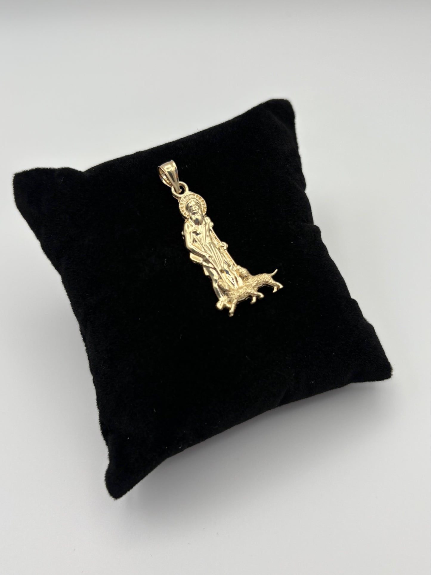 San Lazaro pendant 10k