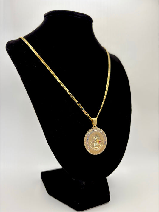 Santa Barbara pendant 10k