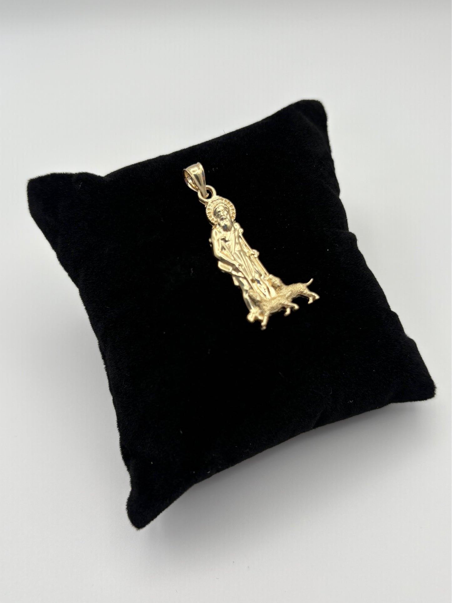 San Lazaro pendant 10k