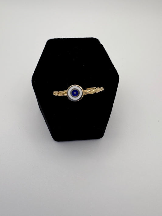 Blue Eye Ring 10k size 7.5