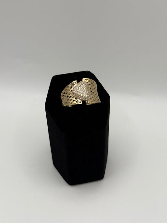 heart ring 10k