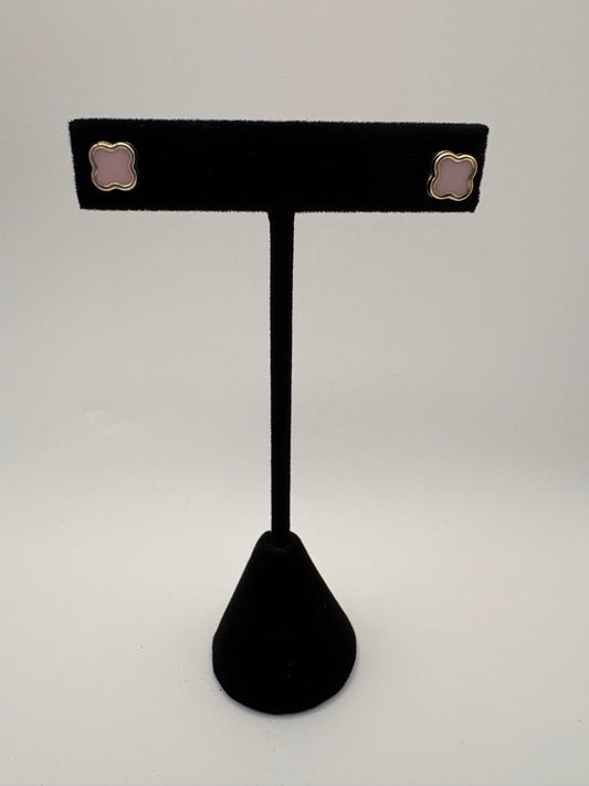 Small Clover earring 10k