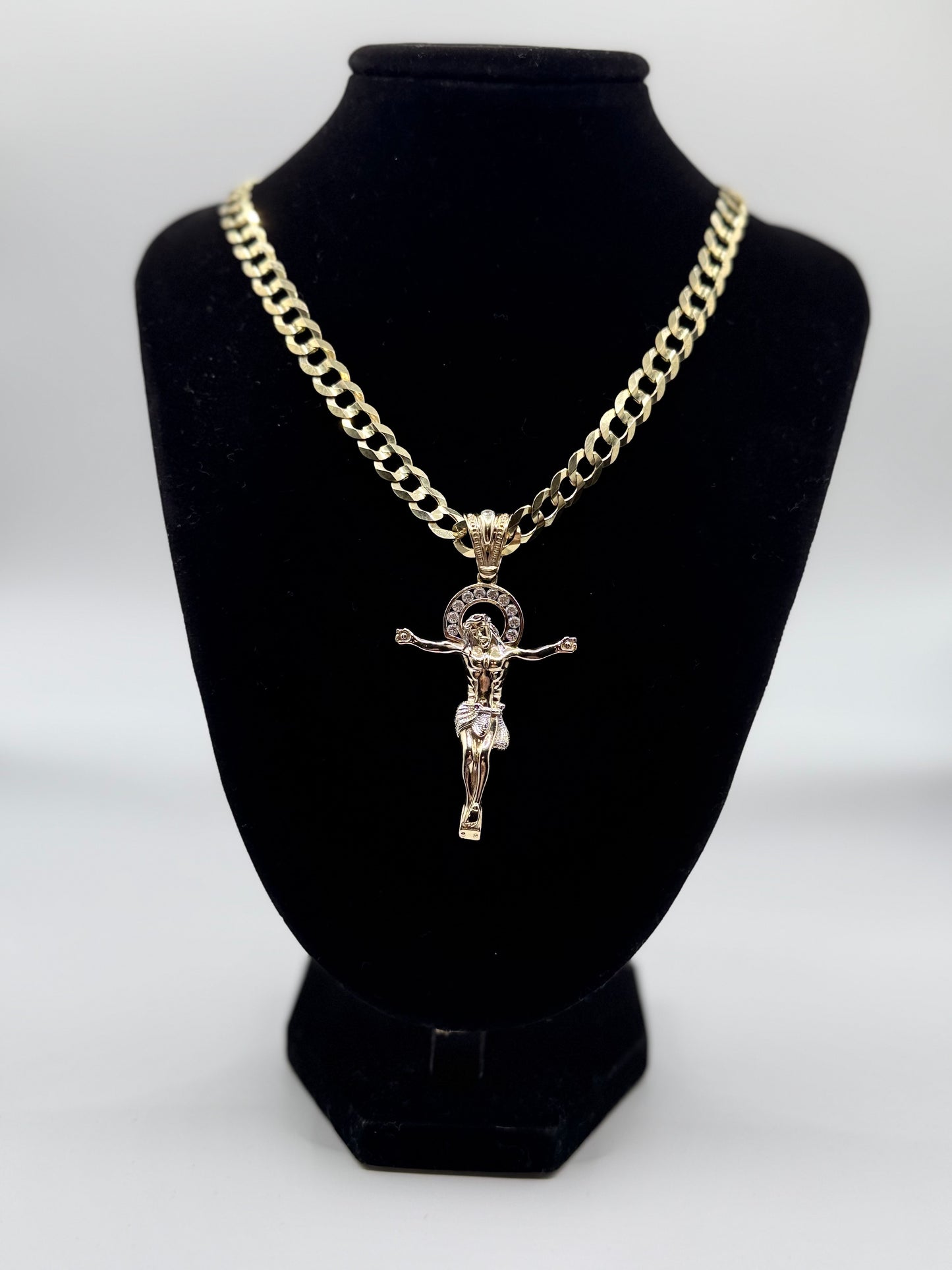 + Jesus pendant 10k