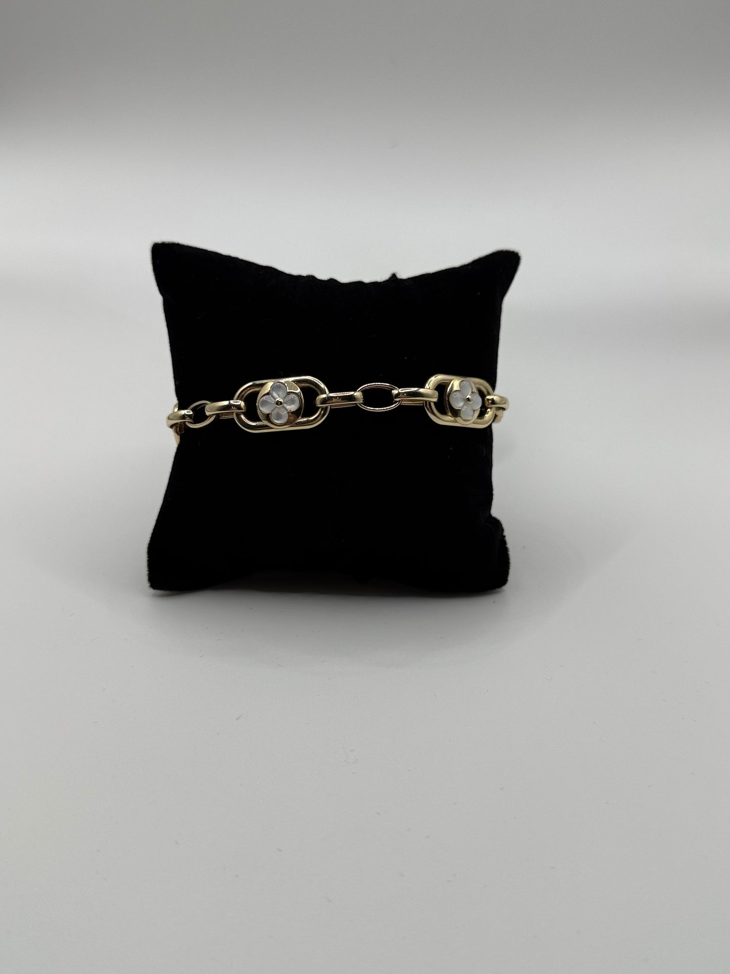 Bracelet flower LV 10k
