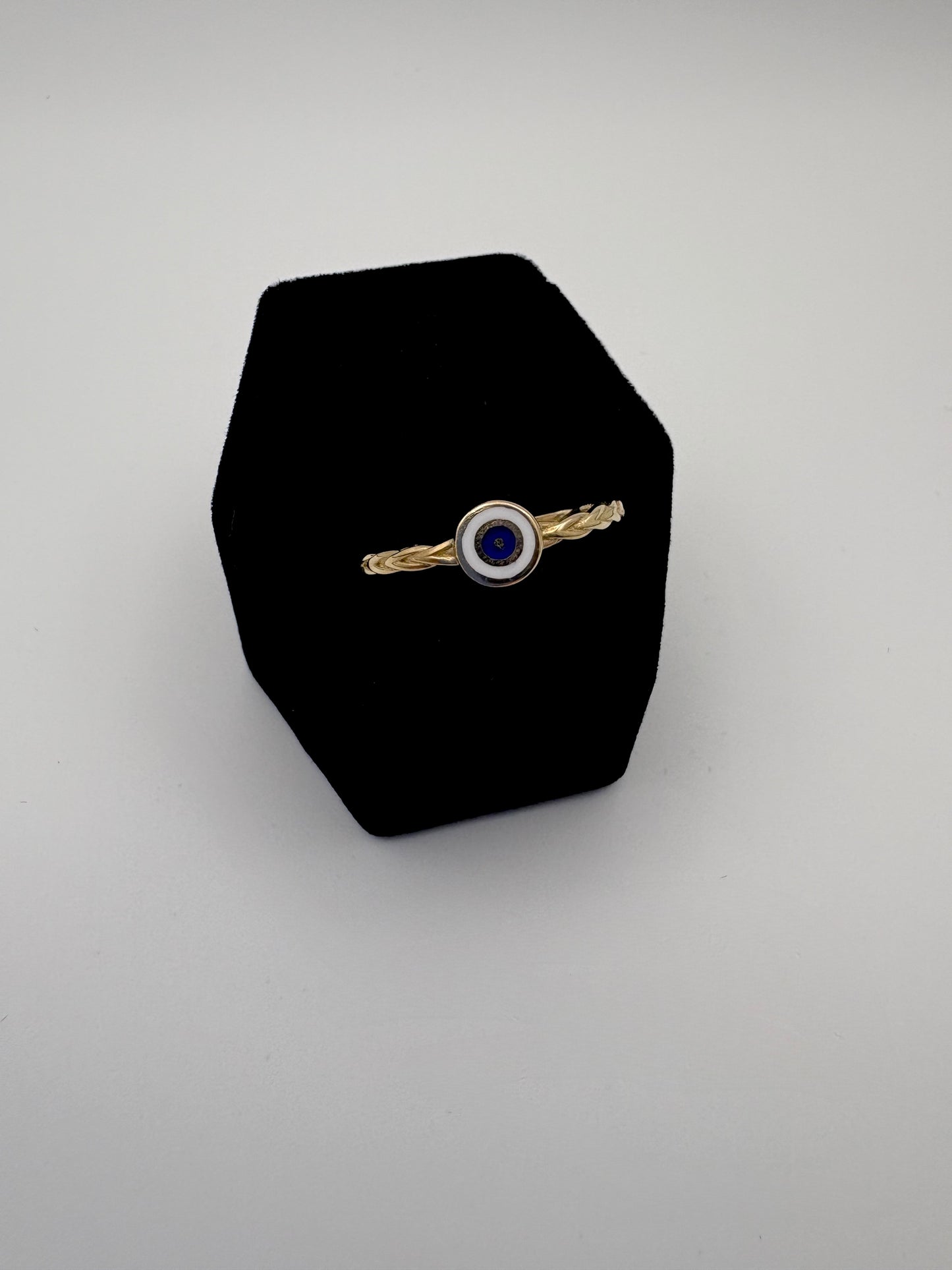 Blue Eye Ring 10k size 7.5