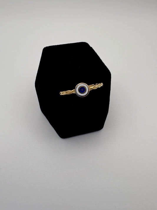 Blue Eye Ring 10k size 7.5