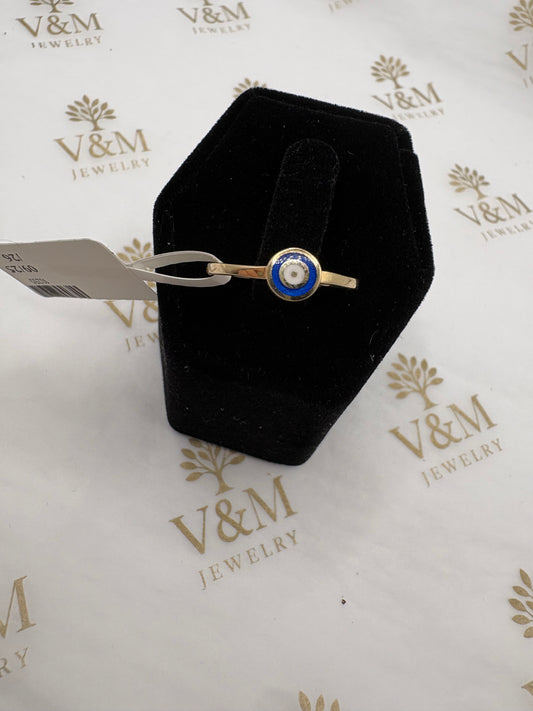 Eye ring 14k size 5.5