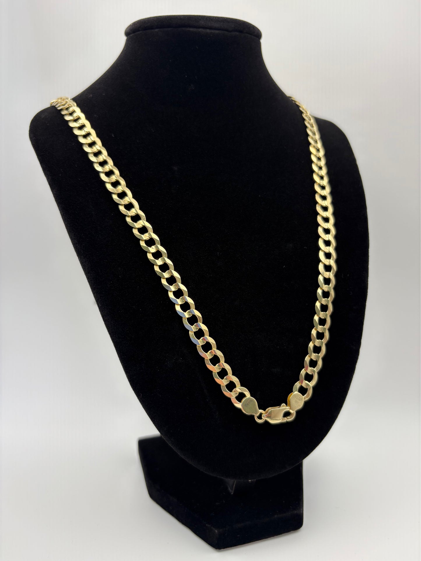 Curb Link Chain 10k
24”x7mm